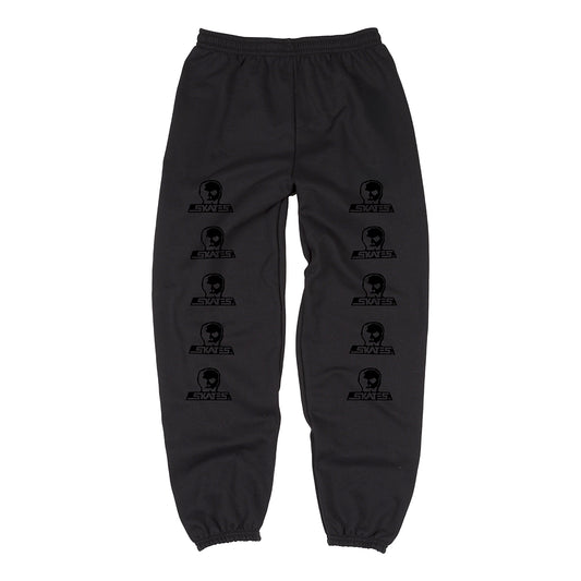 Skull Skates Logo Sweatpant - Two-Tone Blackout