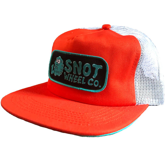 Snot Patch Trucker Snapback - Orange