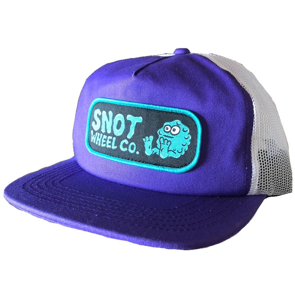Snot Patch Trucker Snapback - Purple