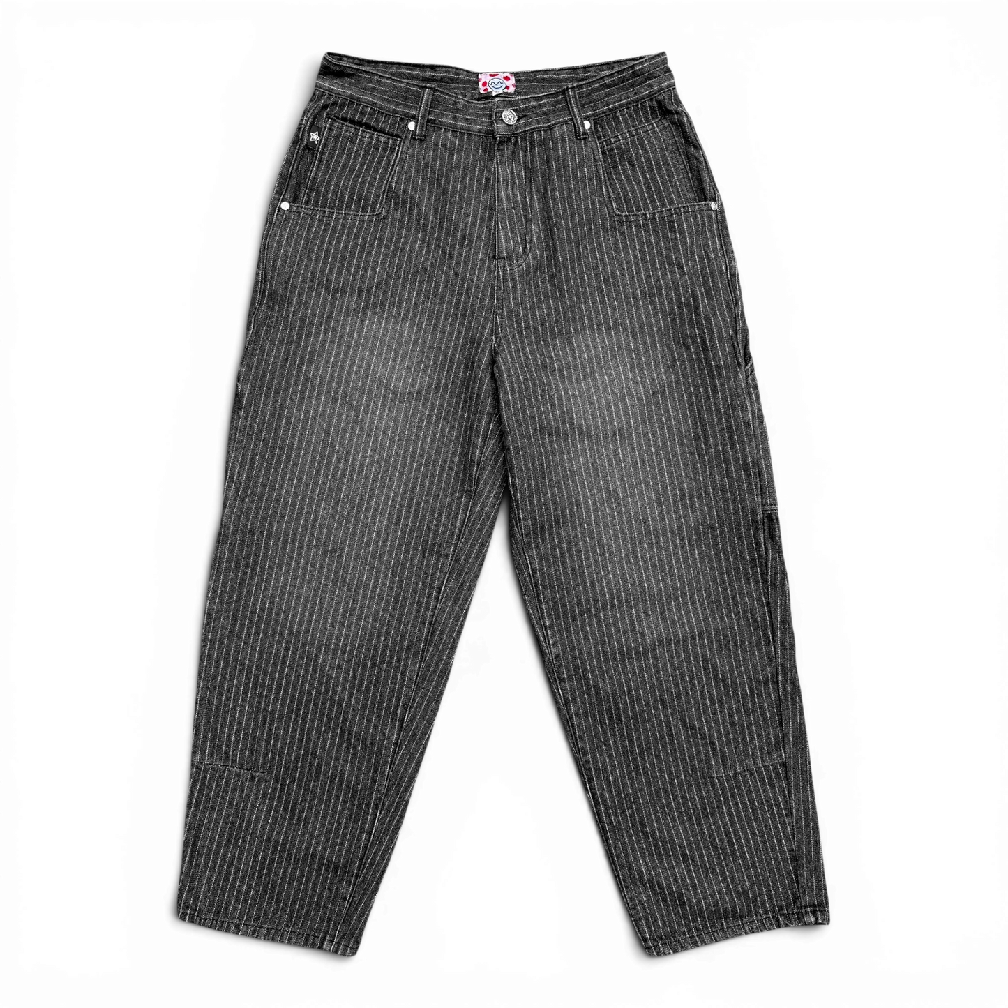 Star Team Baggy Carpenter Star Jeans - Pinstripe