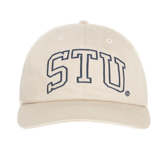 Stussy Stu Arch Strapback Cap - Natural