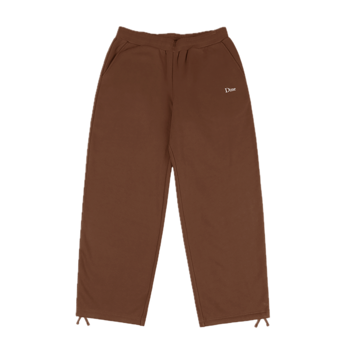 Dime Classic Logo Sweatpants - Americano