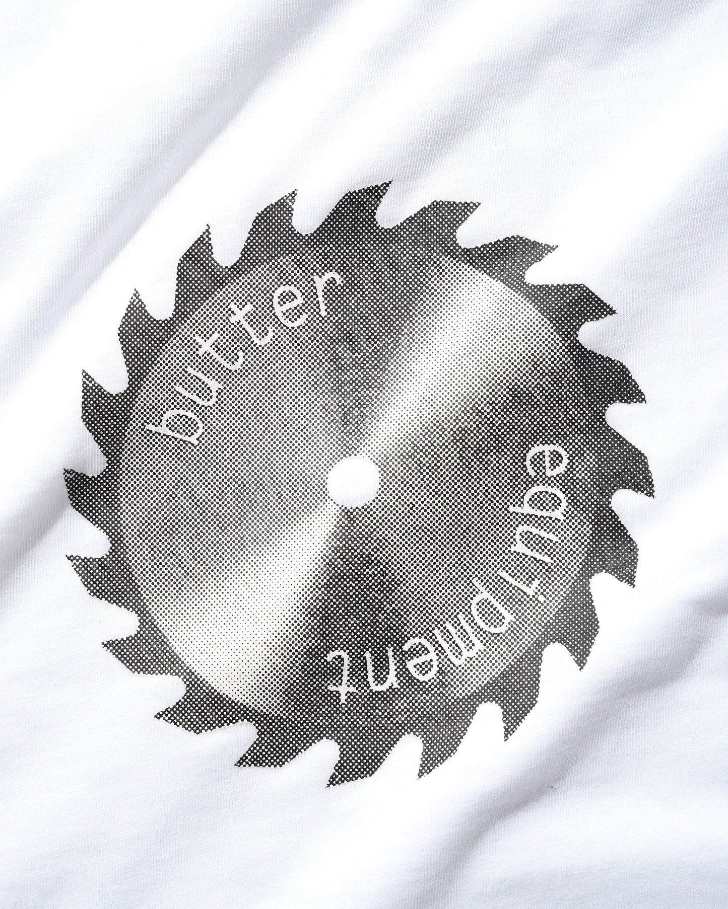 Butter Goods Saw Blade Tee - White
