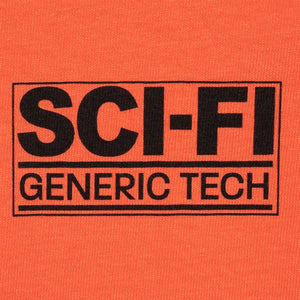 Sci-Fi Fantasy Generic Tech Tee - Bright Salmon