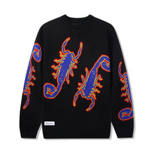 Load image into Gallery viewer, Butter Goods Scorpion Knit Sweater - Black