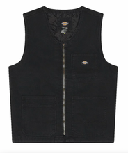Load image into Gallery viewer, Dickies Duck Vest - Stonewashed Black