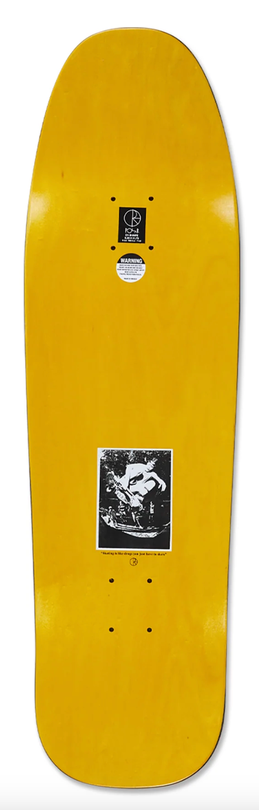 Polar David Stenström Tape and Panther Veneer Dane 1 Deck - 9.25