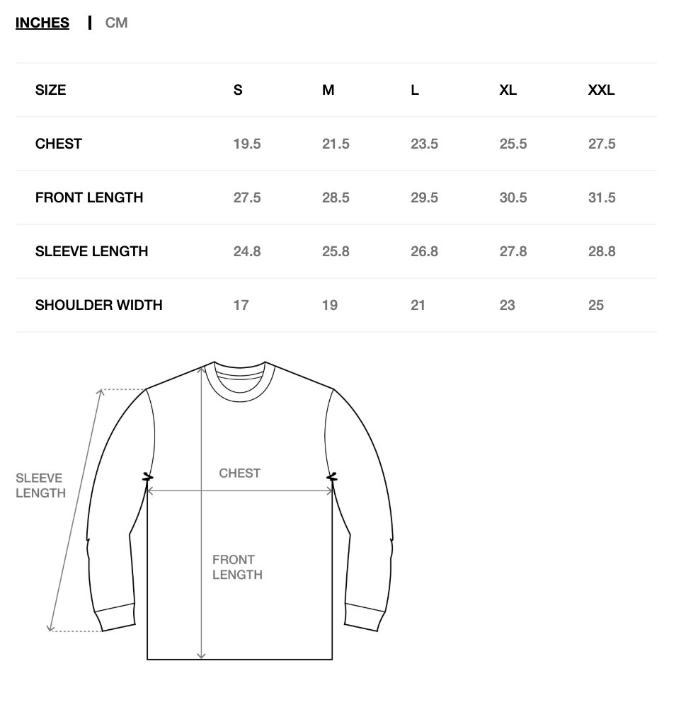 Stussy Skull Wings Pigment Dyed Longsleeve - Natural