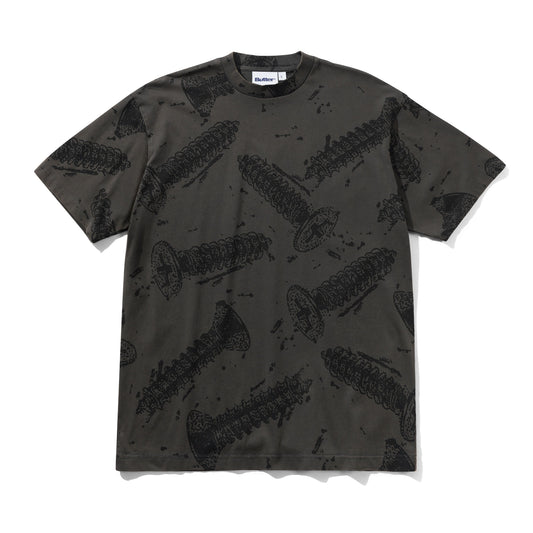 Butter Goods Screw Tee - Washed Black