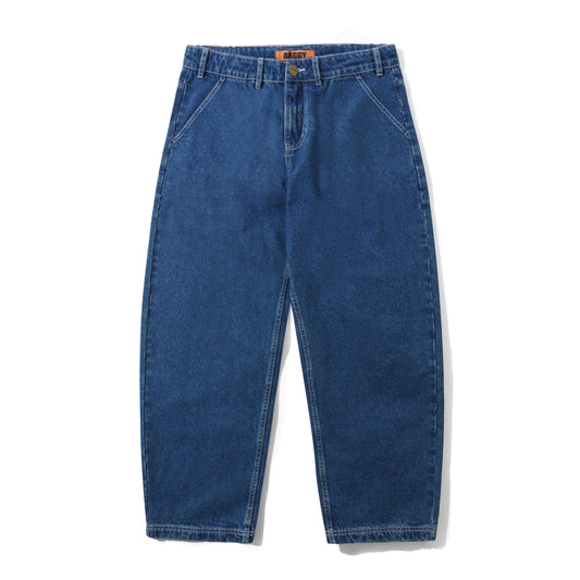 Butter Goods Scribble Denim Jeans - Mid Blue