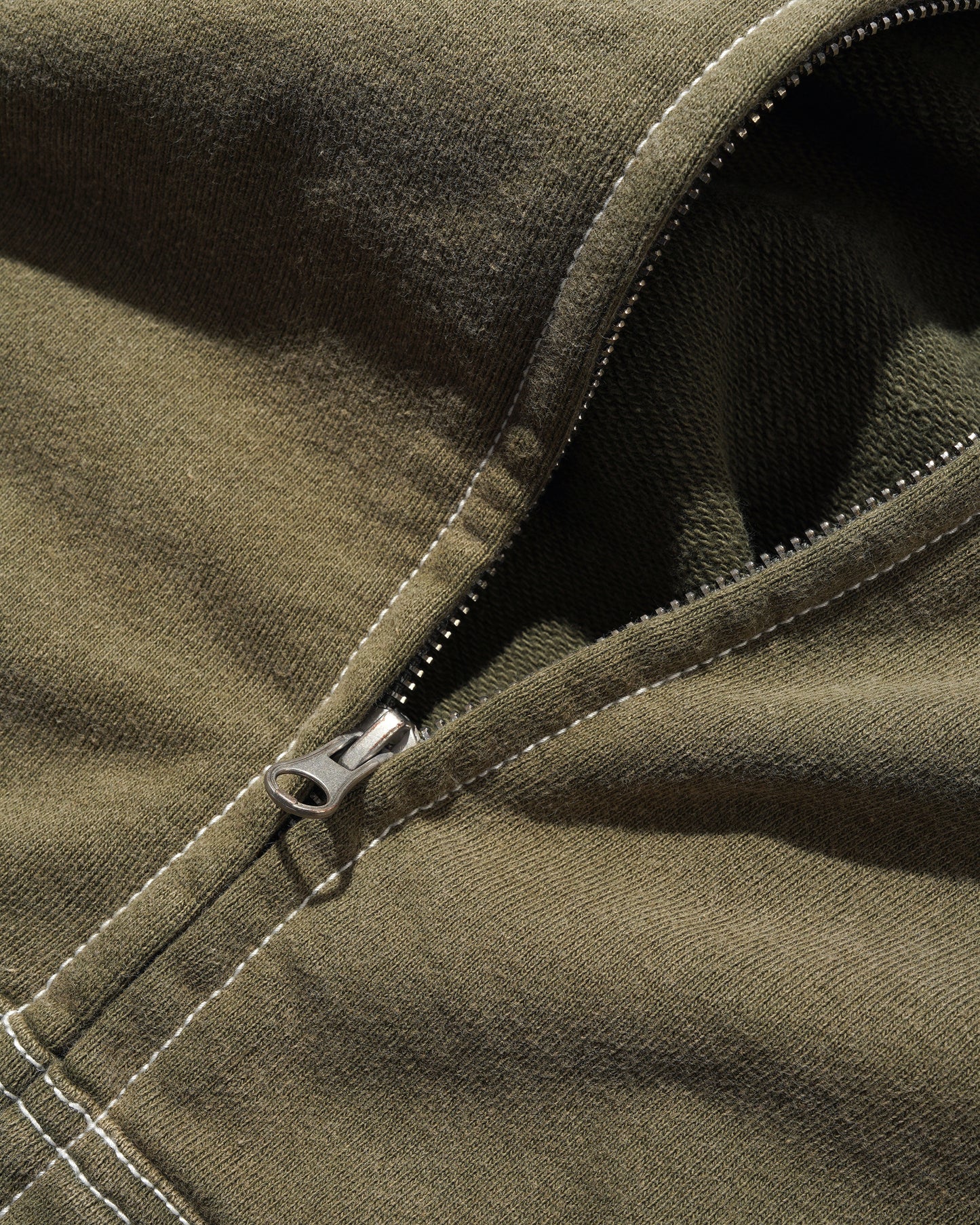 Butter Goods Sketch Zip Up Hoodie - Army