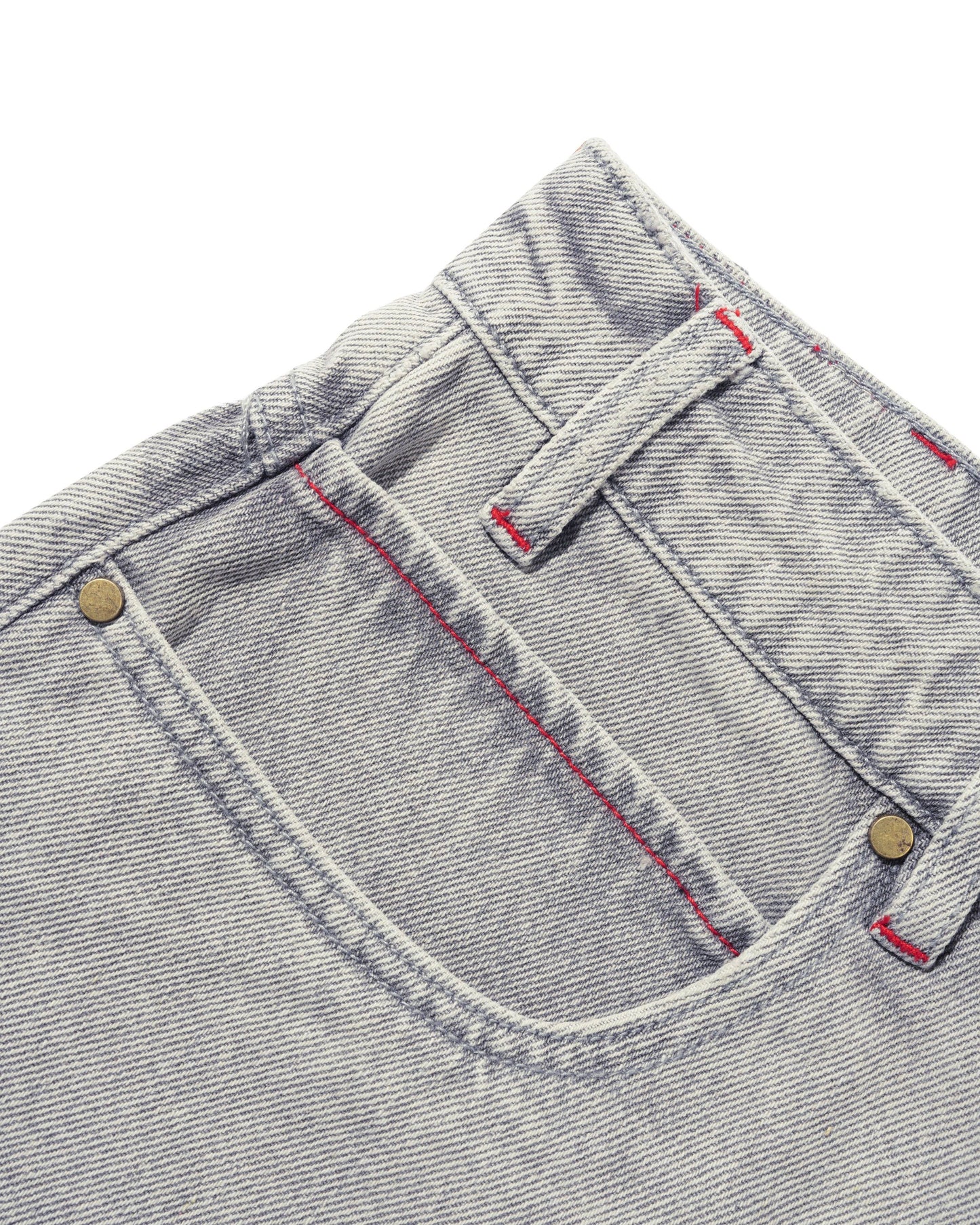 Butter Goods Solar Fade Denim Jeans - Grey Wash