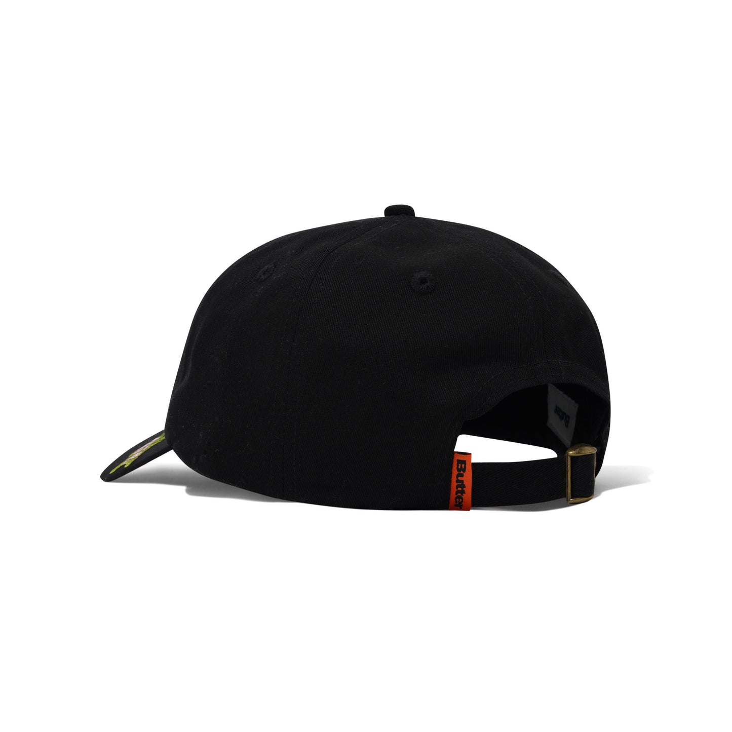 Butter Goods Stars 6 Panel Cap - Black