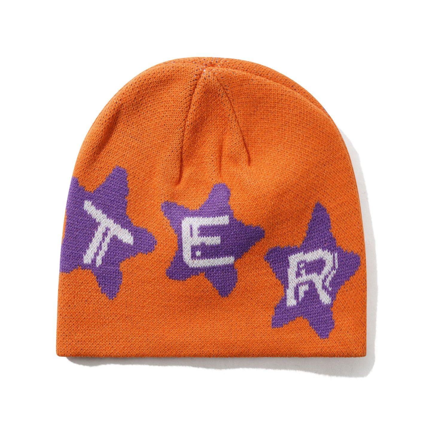 Butter Goods Stars Skully Beanie - Orange