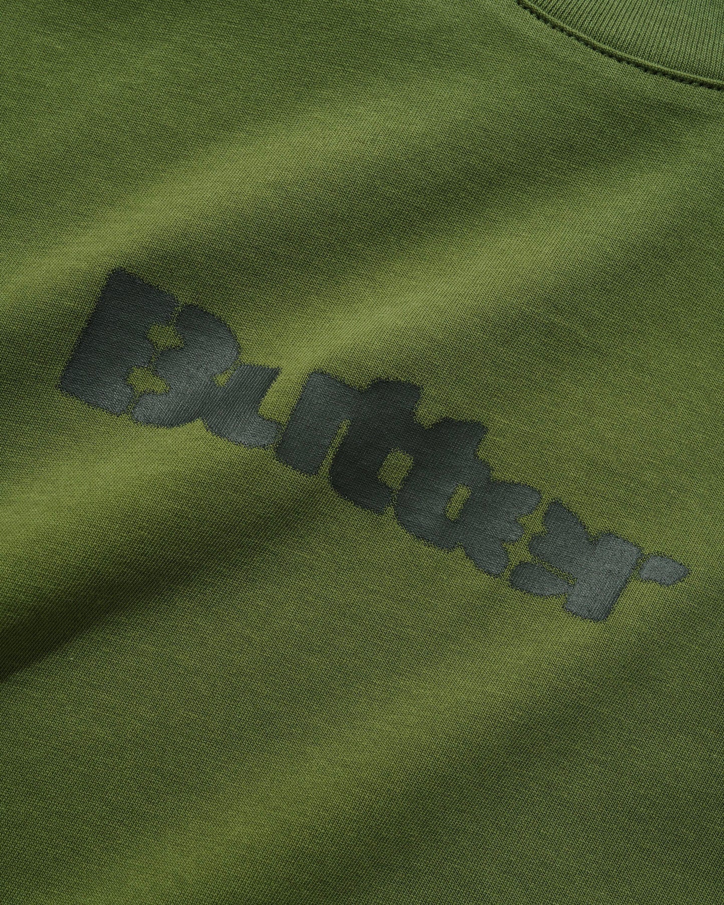 Butter Goods Stencil Logo Tee - Army