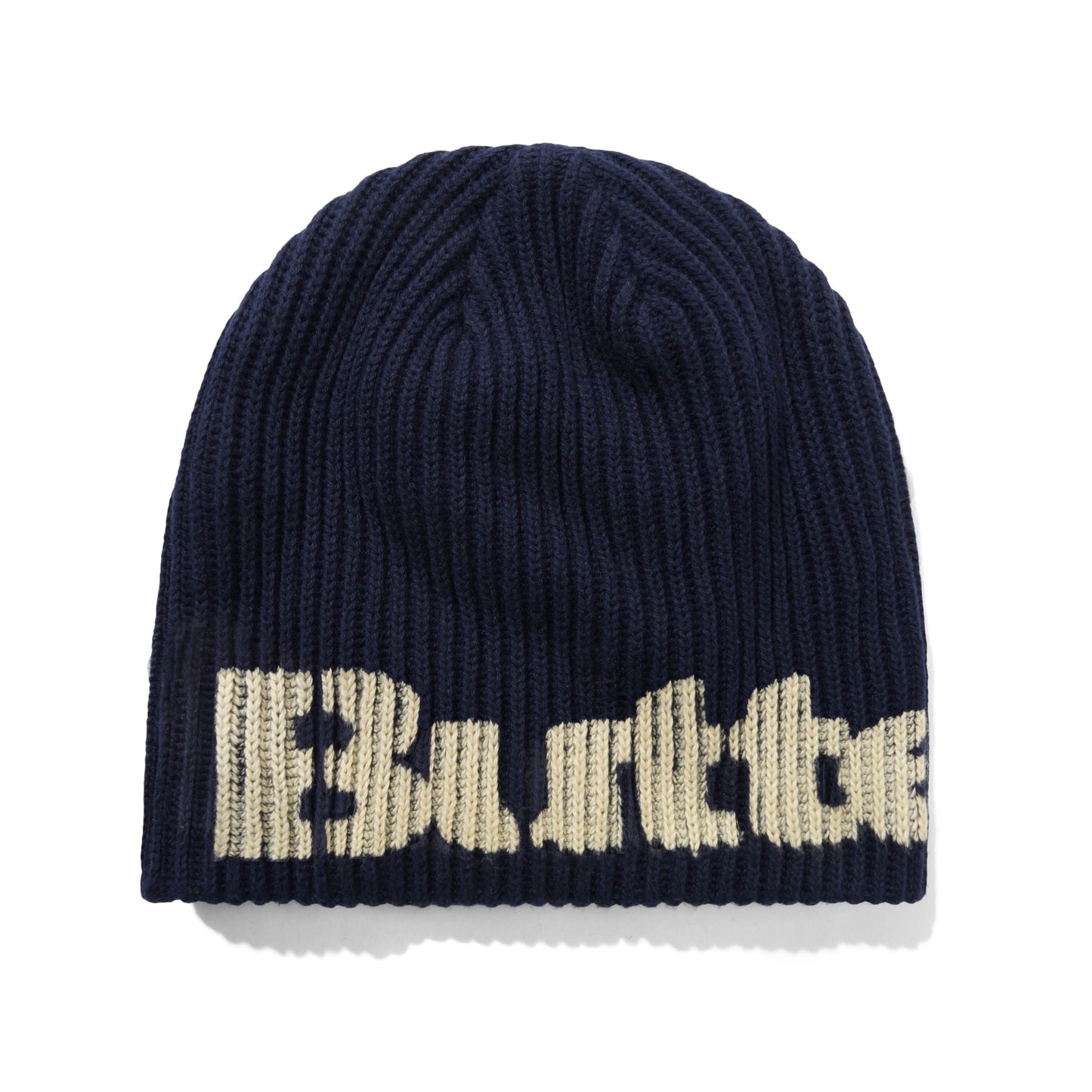 Butter Goods Stencil Skully Beanie - Navy