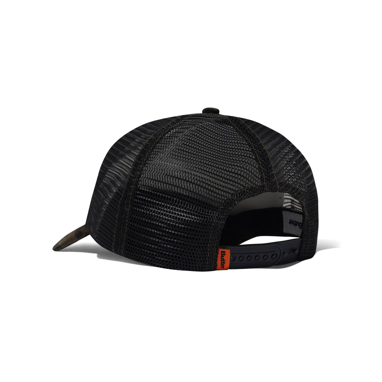 Butter Goods Stencil Trucker Cap - Leopard
