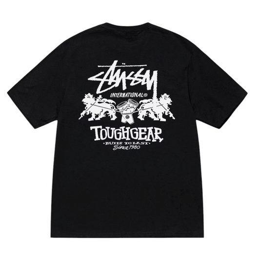 Stussy Tough Gear International Tee - Black