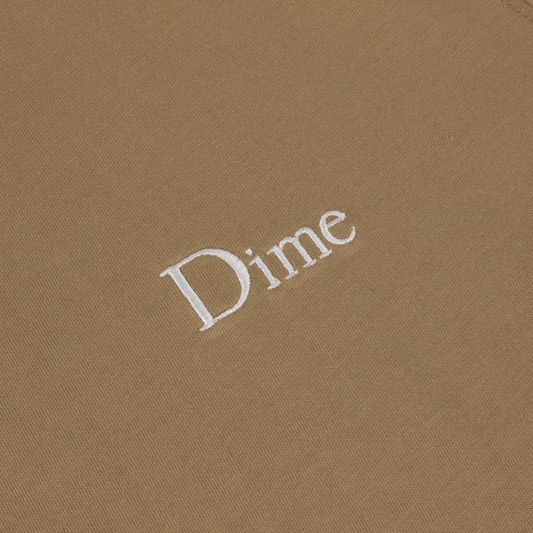 Dime Classic Small Logo Tee - Tan