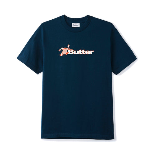 Butter Goods T-Shirt Logo Tee - Navy