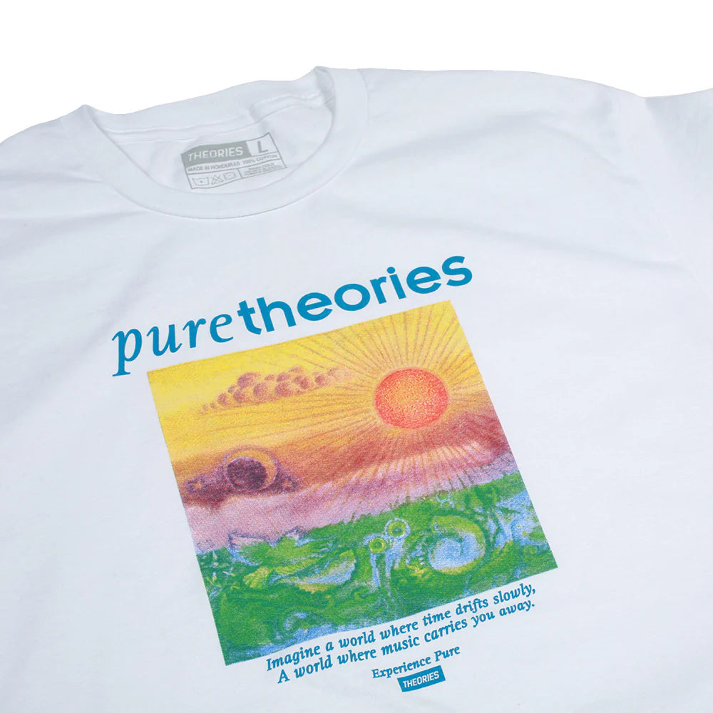 Theories Pure Moods Tee - White