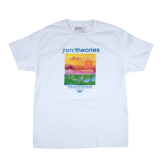 Theories Pure Moods Tee - White