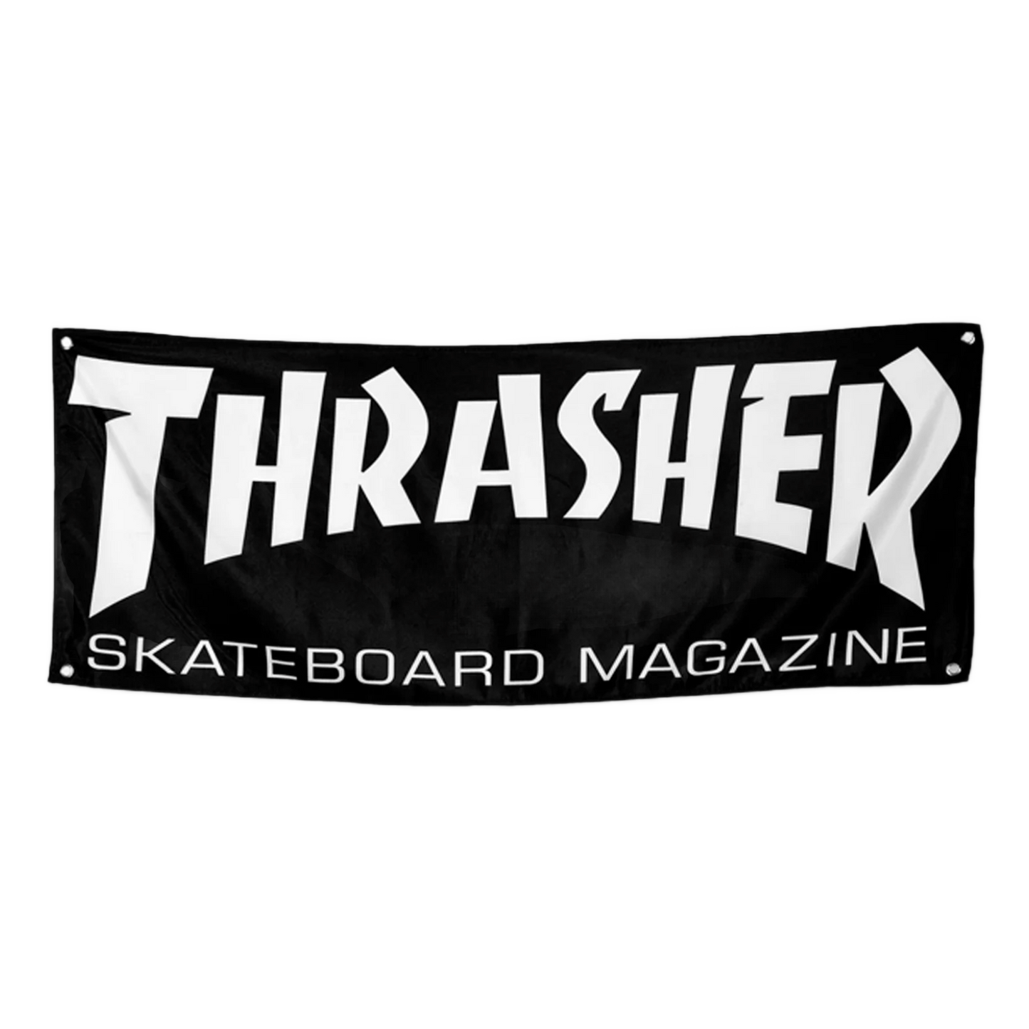 Thrasher Skate Mag Banner - Black