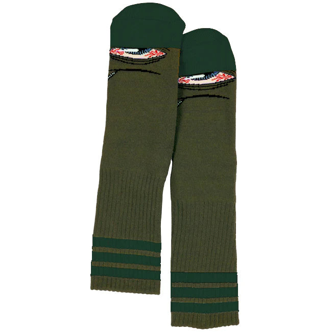 Toy Machine Stoner Sect Socks - Forest