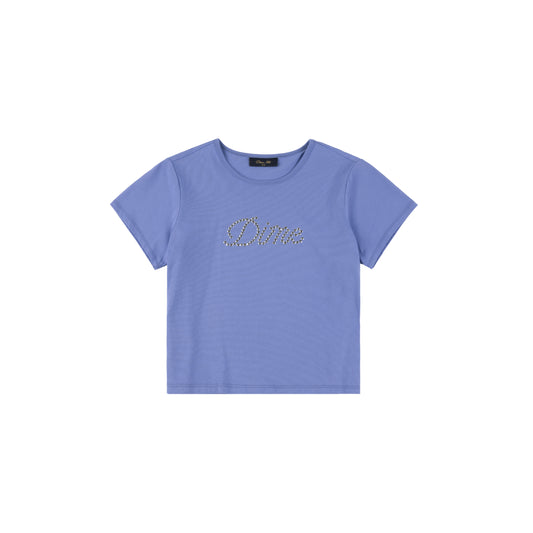 Dime Women's Icy Baby Tee - Light Indigo