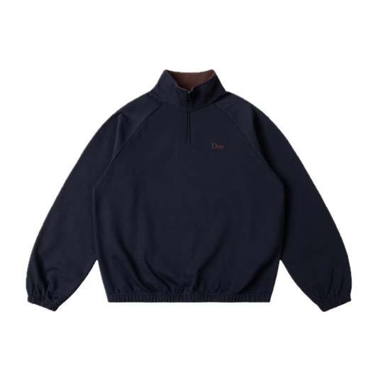 Dime Classic Terry Quarter Zip - Navy