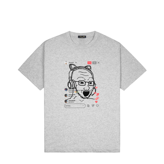 Dime Live Tee - Heather Gray