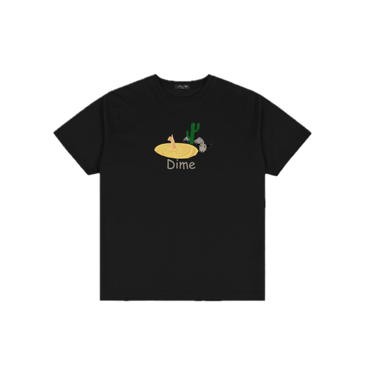 Dime Quicksand Tee - Black