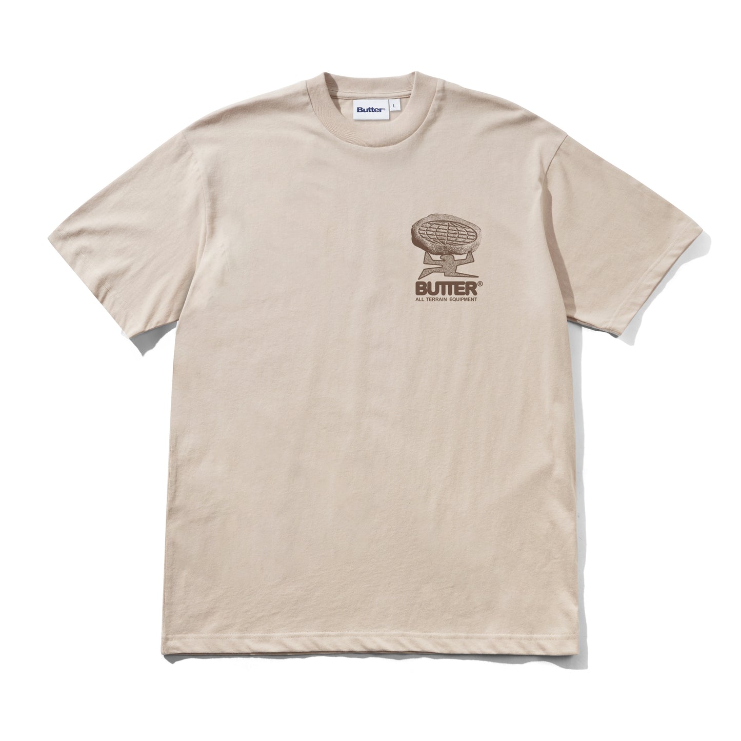 Butter Goods Terrain Tee - Bone