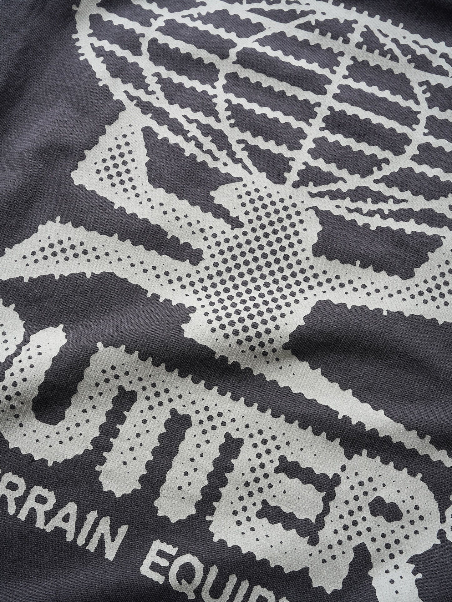 Butter Goods Terrain Tee - Washed Black