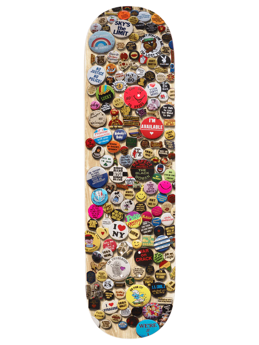 Violet Pins Deck Natural - 8.38