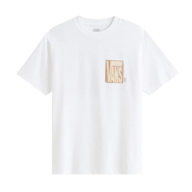 Vans Stretch Stack Crackle Tee - White