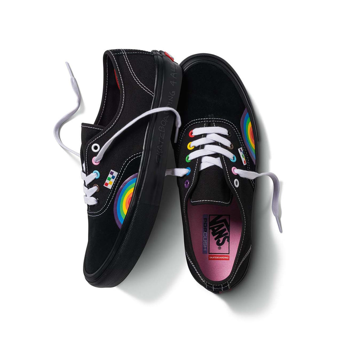 Vans Skate Authentic Pride Black