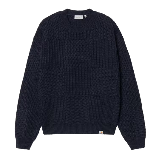Carhartt WIP Bishop Sweater - Dark Navy
