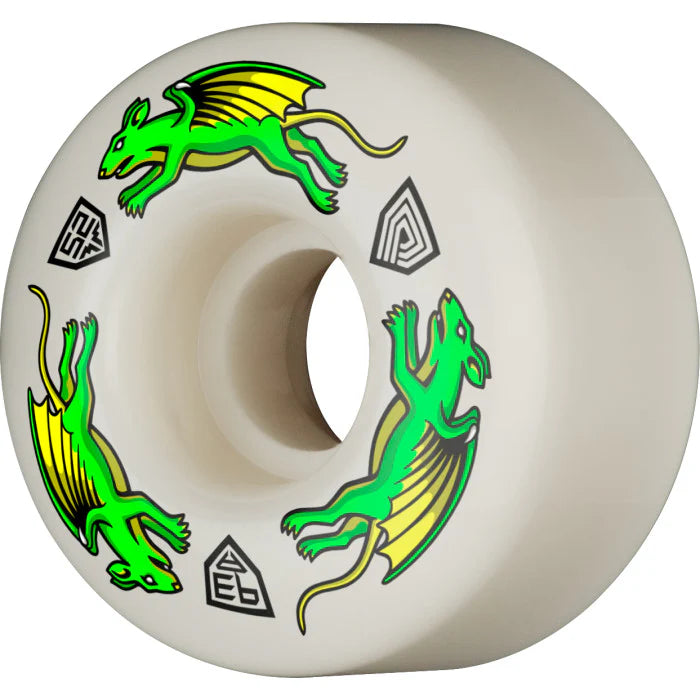 Powell-Peralta Nano Rat Dragon Formula Wheels - 93A 52 mm X 34 mm V4