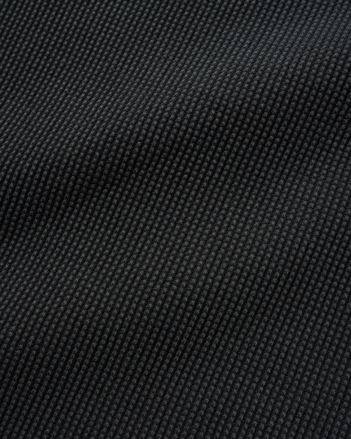 Butter Goods Waffle Longsleeve Top - Washed Black