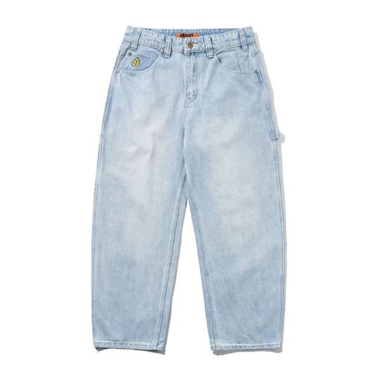 Butter Goods Heavyweight Weathergear Denim Jeans - Faded Blue