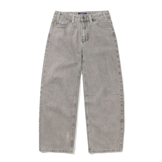 Butter Goods Wide Cut Denim Jeans - Grey Wash