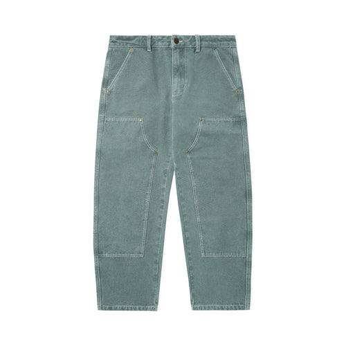 Butter Goods Double Knee Work Pants - Washed Fern