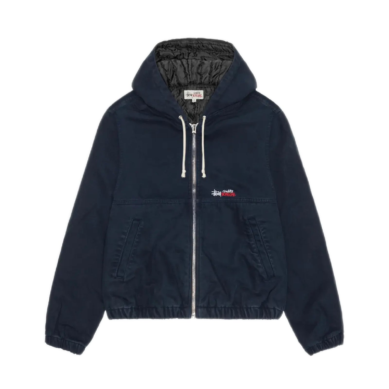 Stussy Work Jacket Insulated Canvas - Navy – Ninetimes Skateshop