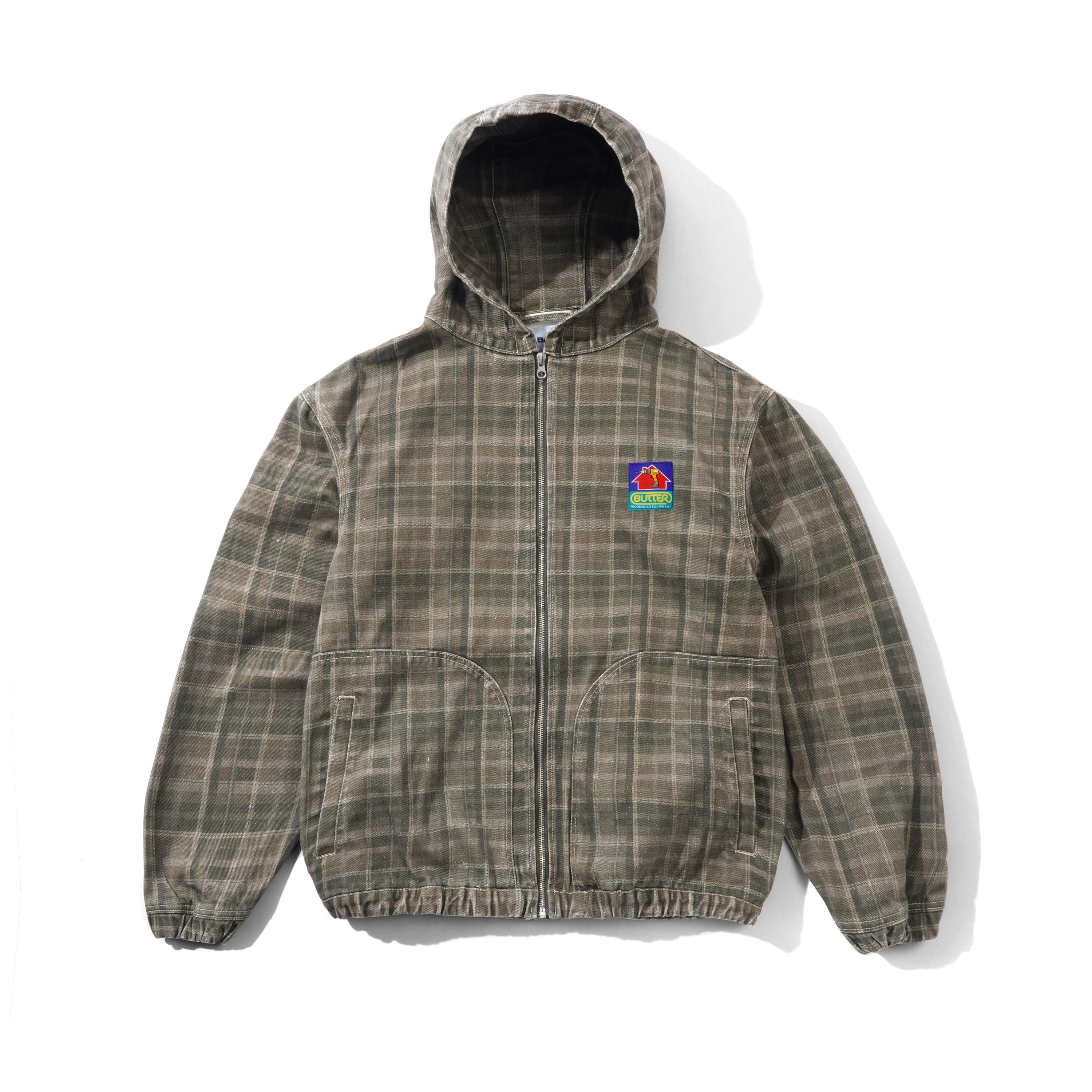 Butter Goods Work Jacket - Washed Plaid – Ninetimes Skateshop