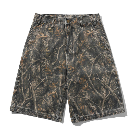 Butter Goods Work Shorts - Forest Camo
