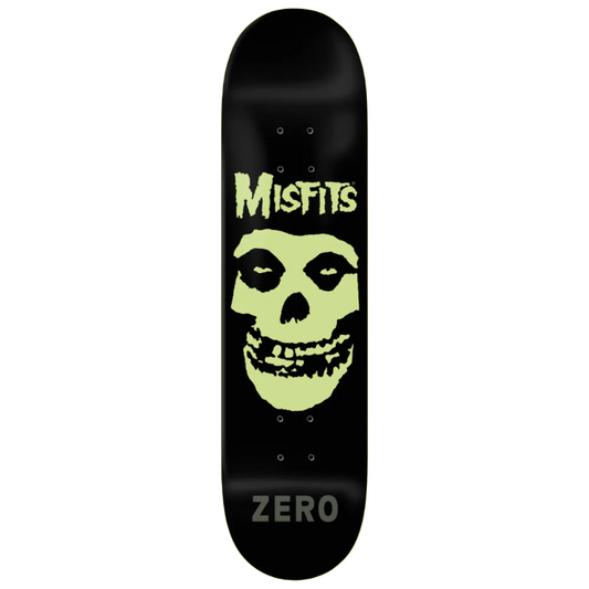 Zero Misfits Fiend Skull Glow In The Dark Dip Deck - 8.25