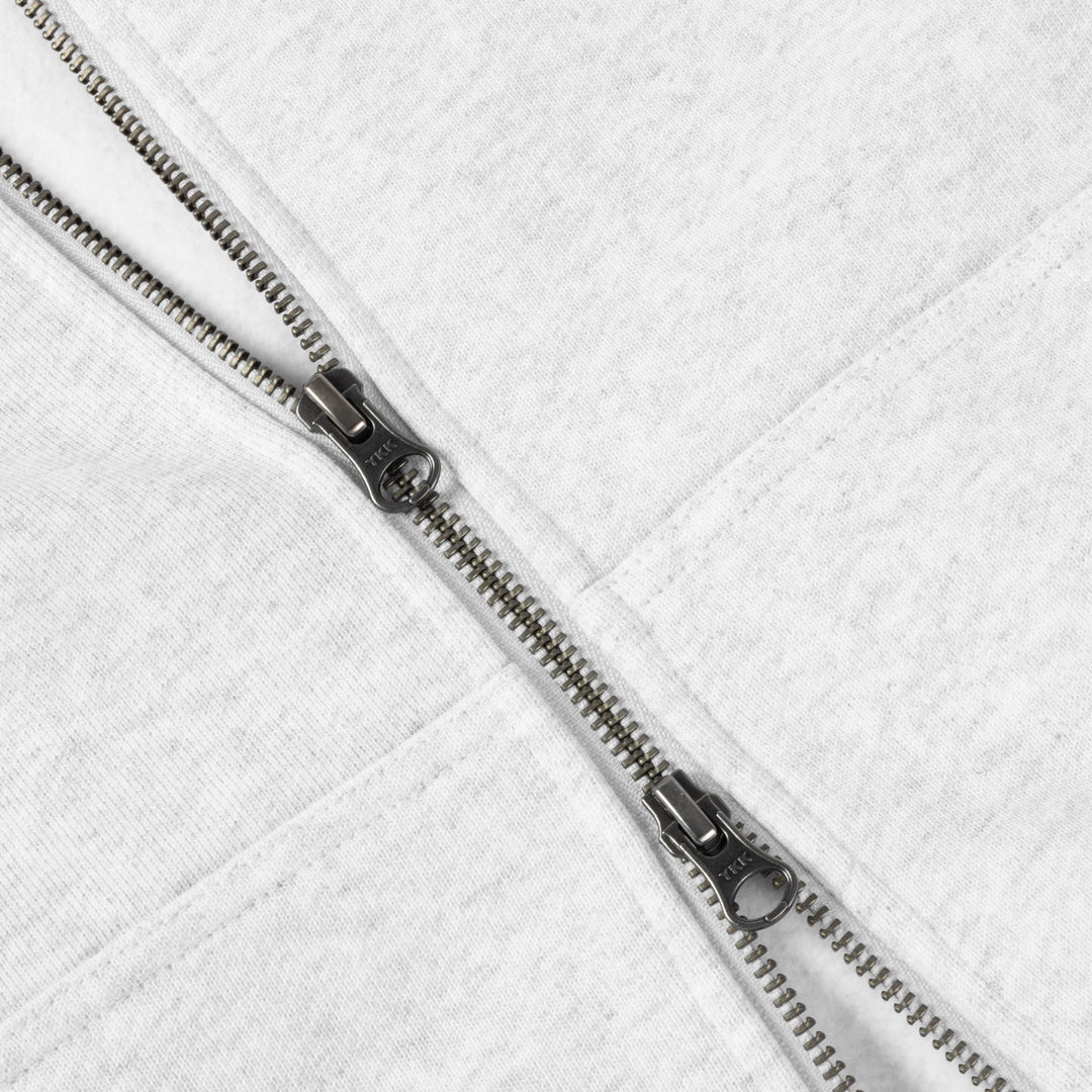 Dime Classic Veins Zip Hoodie - Ash