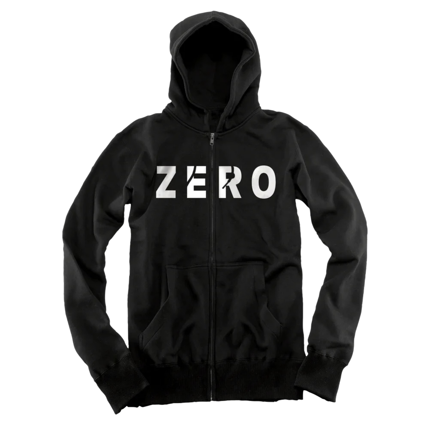 Zero Army Zip Hoodie - Black