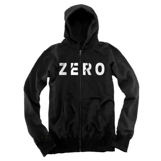 Zero Army Zip Hoodie - Black